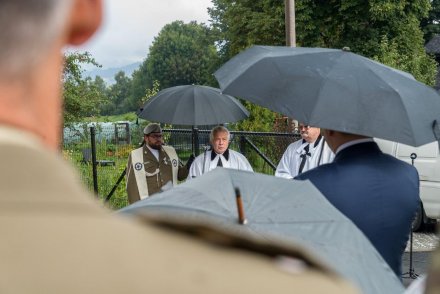 Uroczystość upamiętnienia mjra Adolfa Pilcha